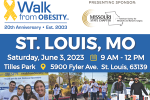 Walk From Obesity | Saturday, June 3, 2023 | Tilles Park, St. Louis, MO